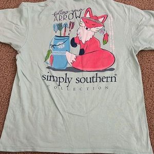 Simply southern fox tee